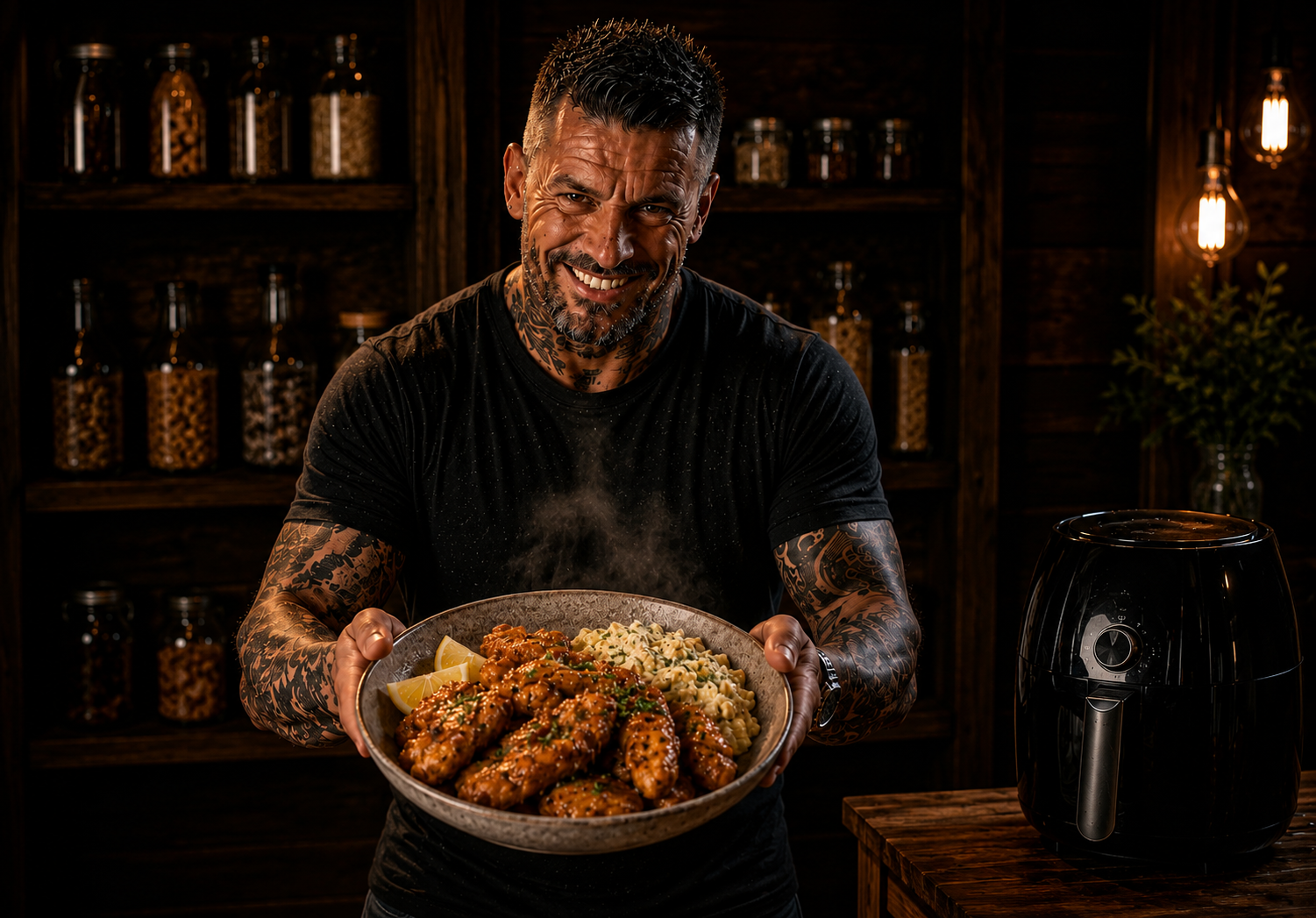 Air-Fryer Japanese Chicken Nanban with Yuzu Tartare
