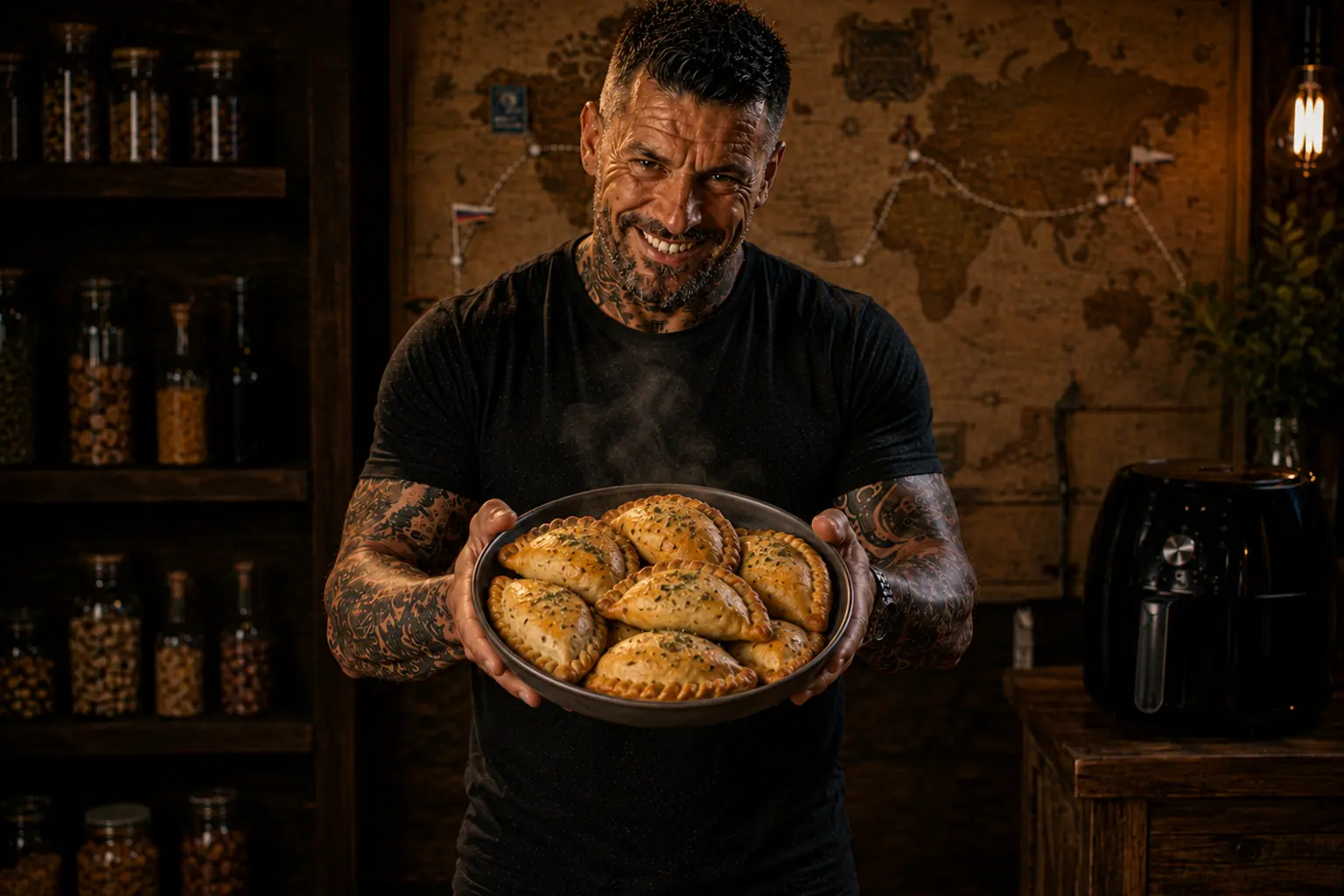 Air-Fryer Canadian Tourtiere Beef & Pork Parcels