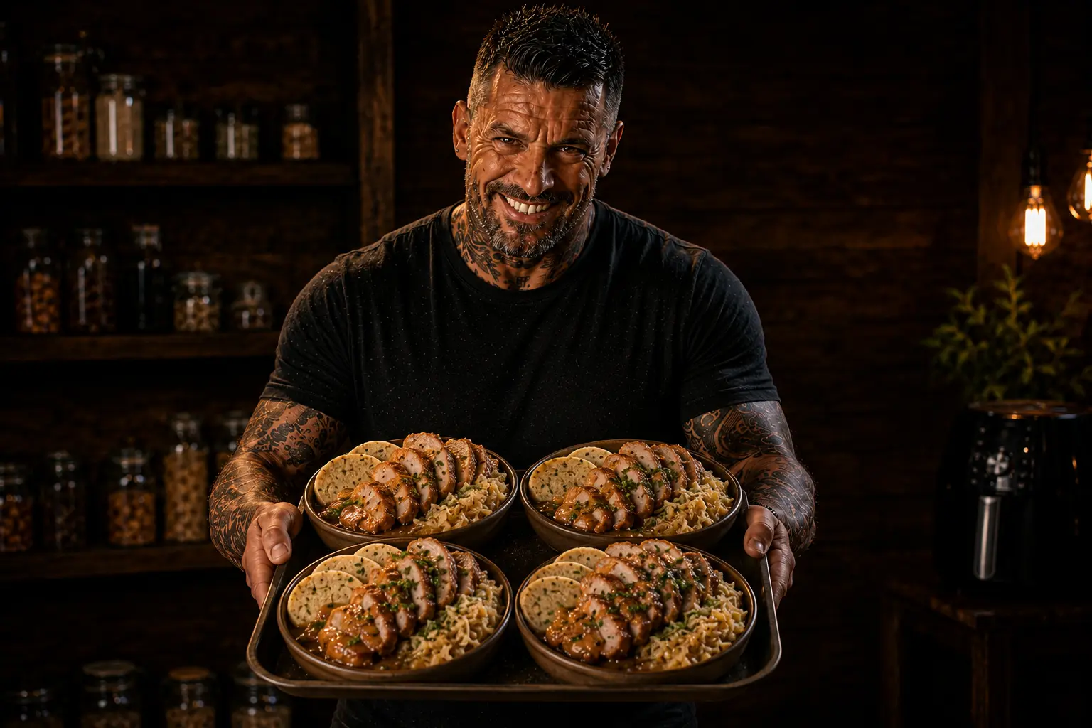 Air Fryer Czech Vepro Knedlo Zelo Pork & Sauerkraut Pots