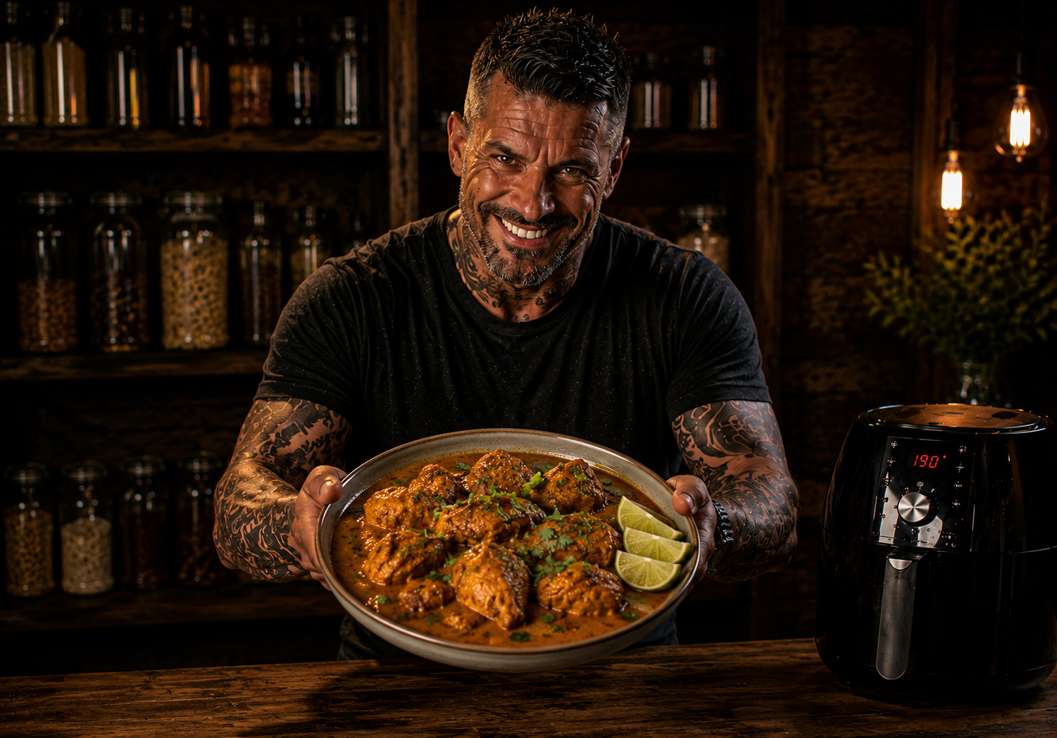Air-Fryer Cape Malay Curry Chicken Pots