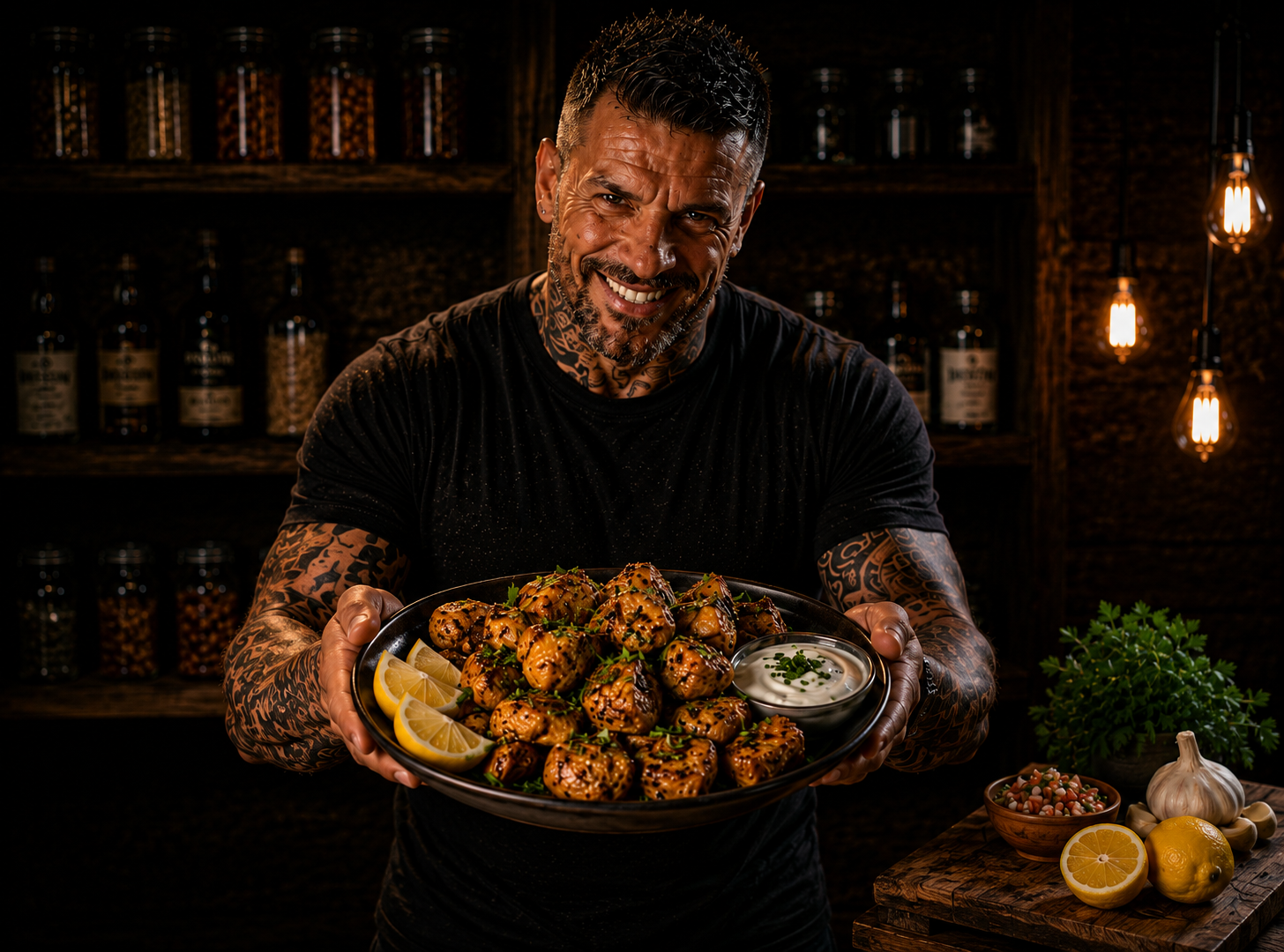Air-Fryer South African Cape Malay Fish Bites