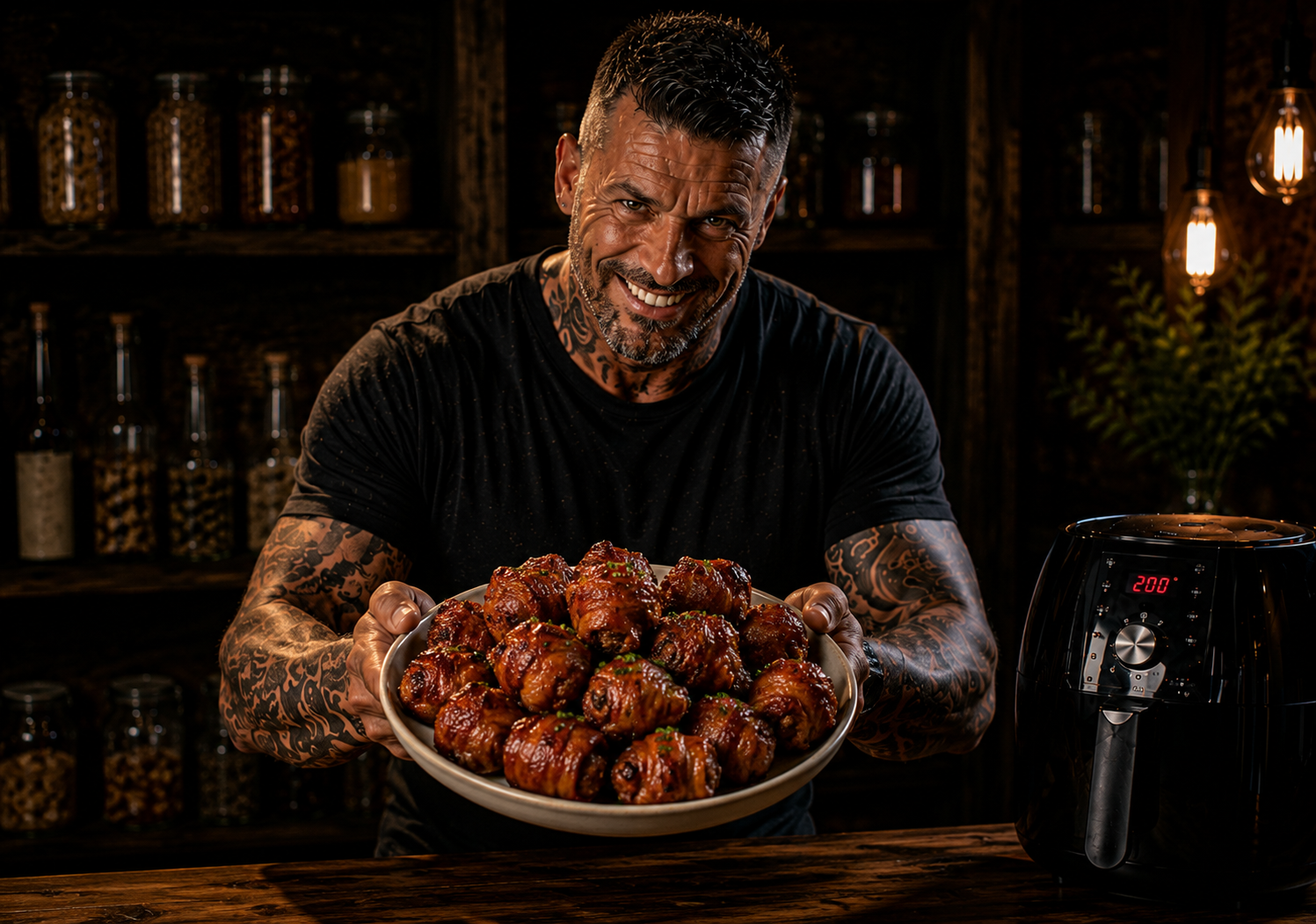Air-Fryer Chilli Jam BBQ Sausage Rolls