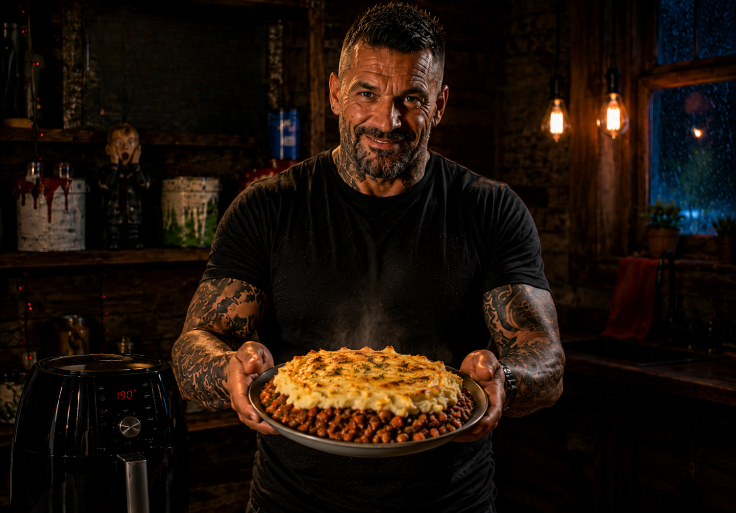 Air-Fryer Cottage Pie For One