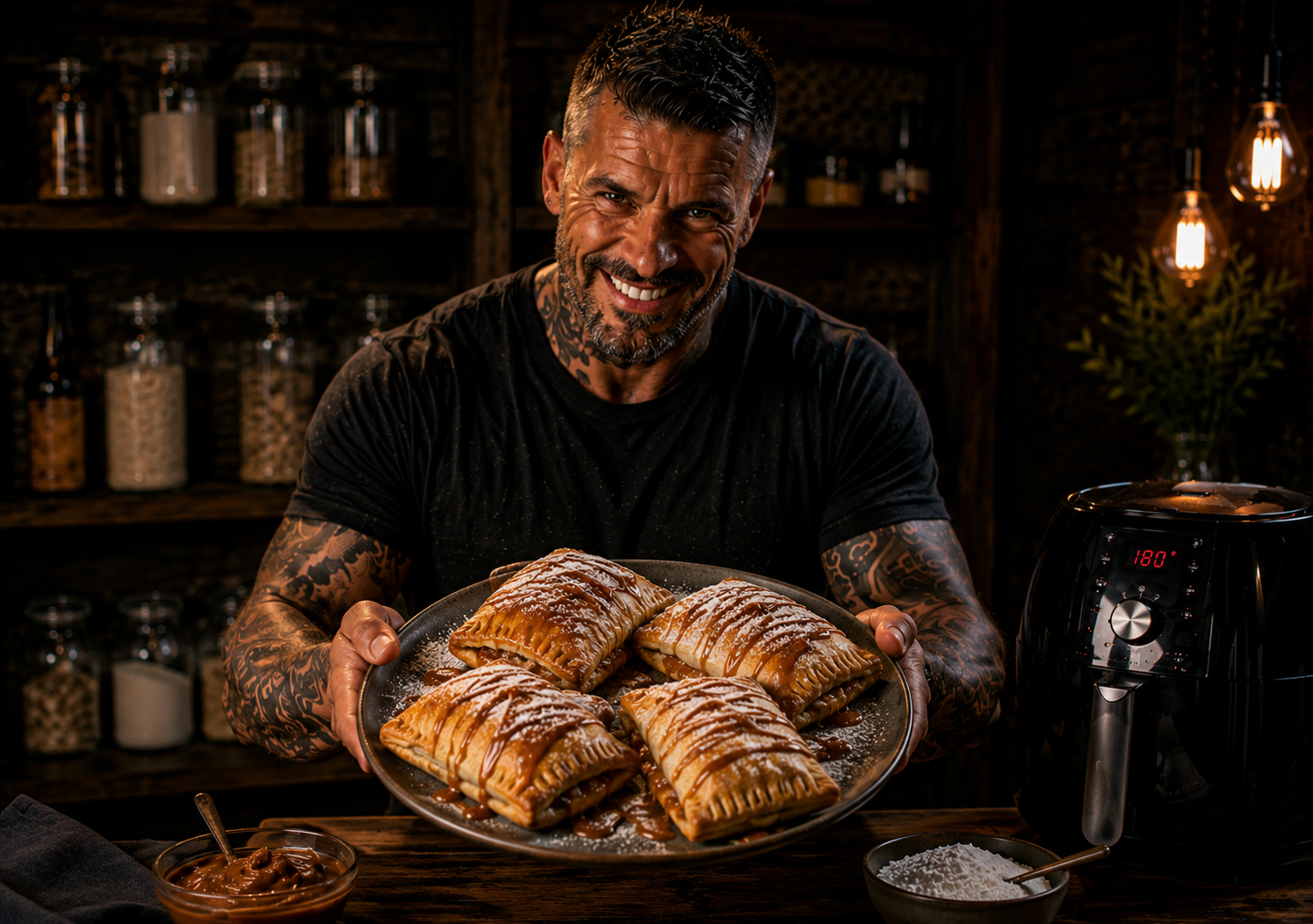 Air-Fryer Dulce de Leche Banana Parcels