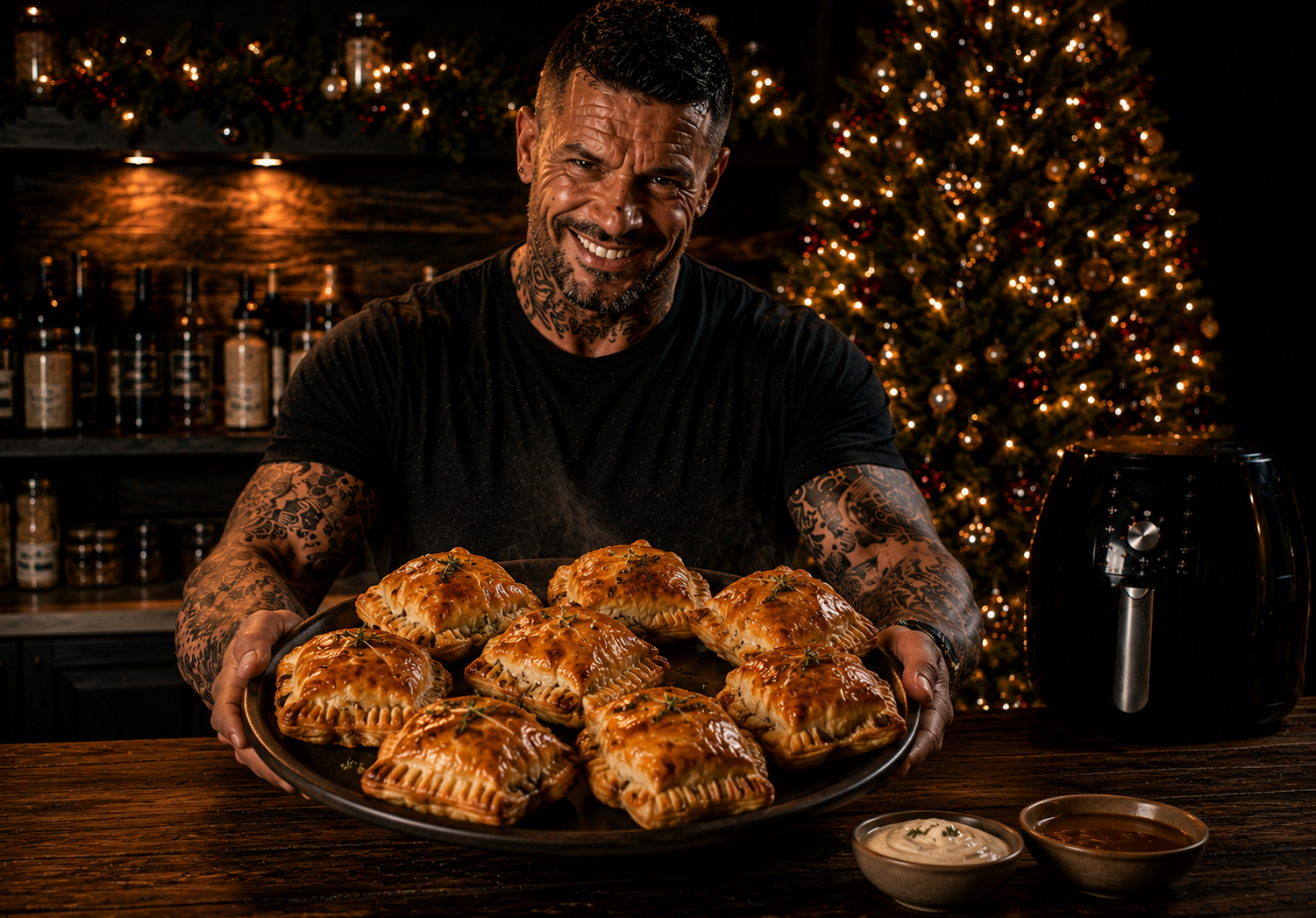 Air-Fryer Festive Beef Wellington Parcels