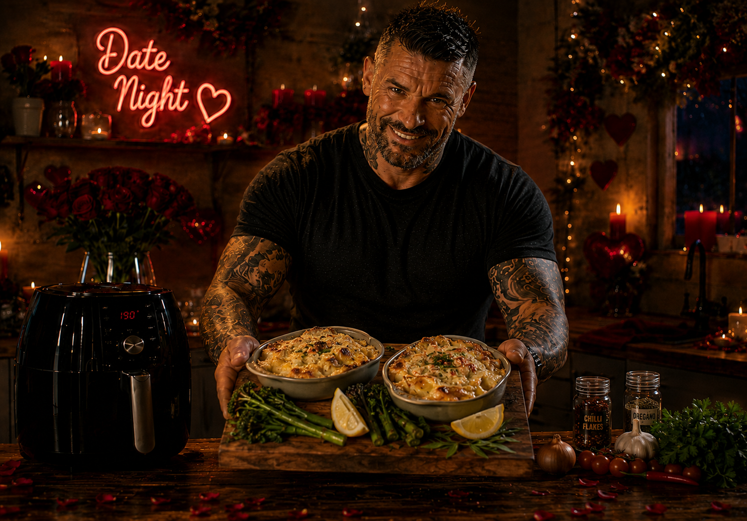 Air-Fryer Lobster Thermidor Dauphinoise Pots