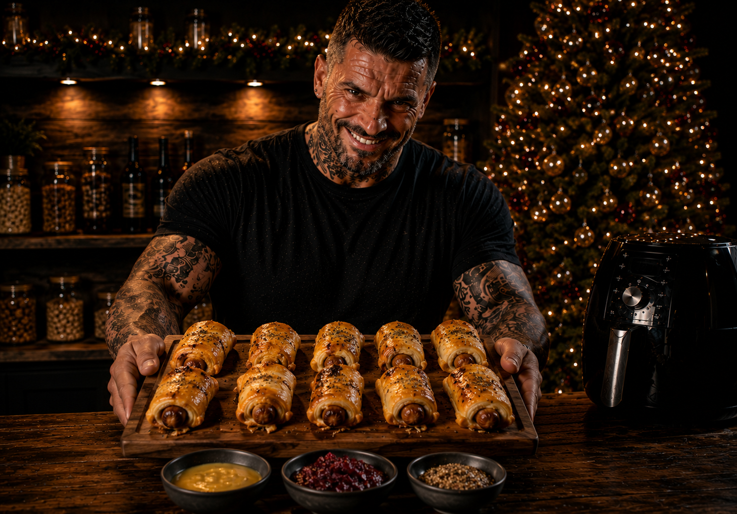 Air-Fryer Pigs in Blanket Sausage Rolls