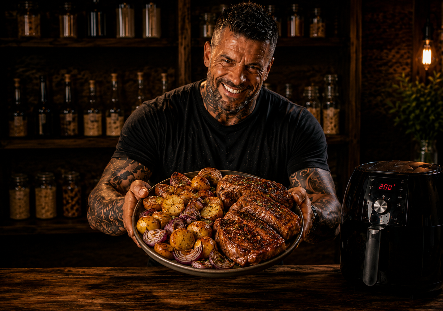 Air-Fryer Pitmaster Pork Chop Boxes