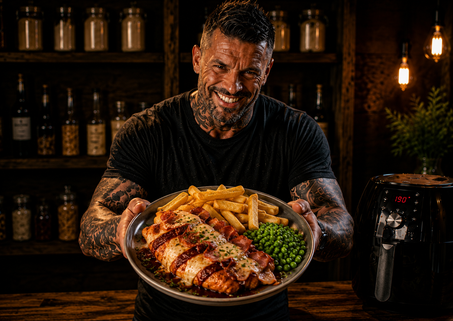 Air-Fryer Pub-style Hunters Chicken Trays
