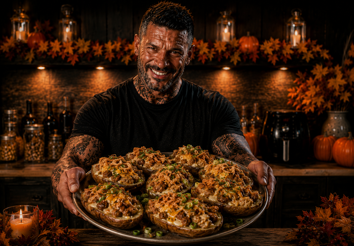 AIR-FRYER SAGE & SAUSAGE STUFFING SKINS