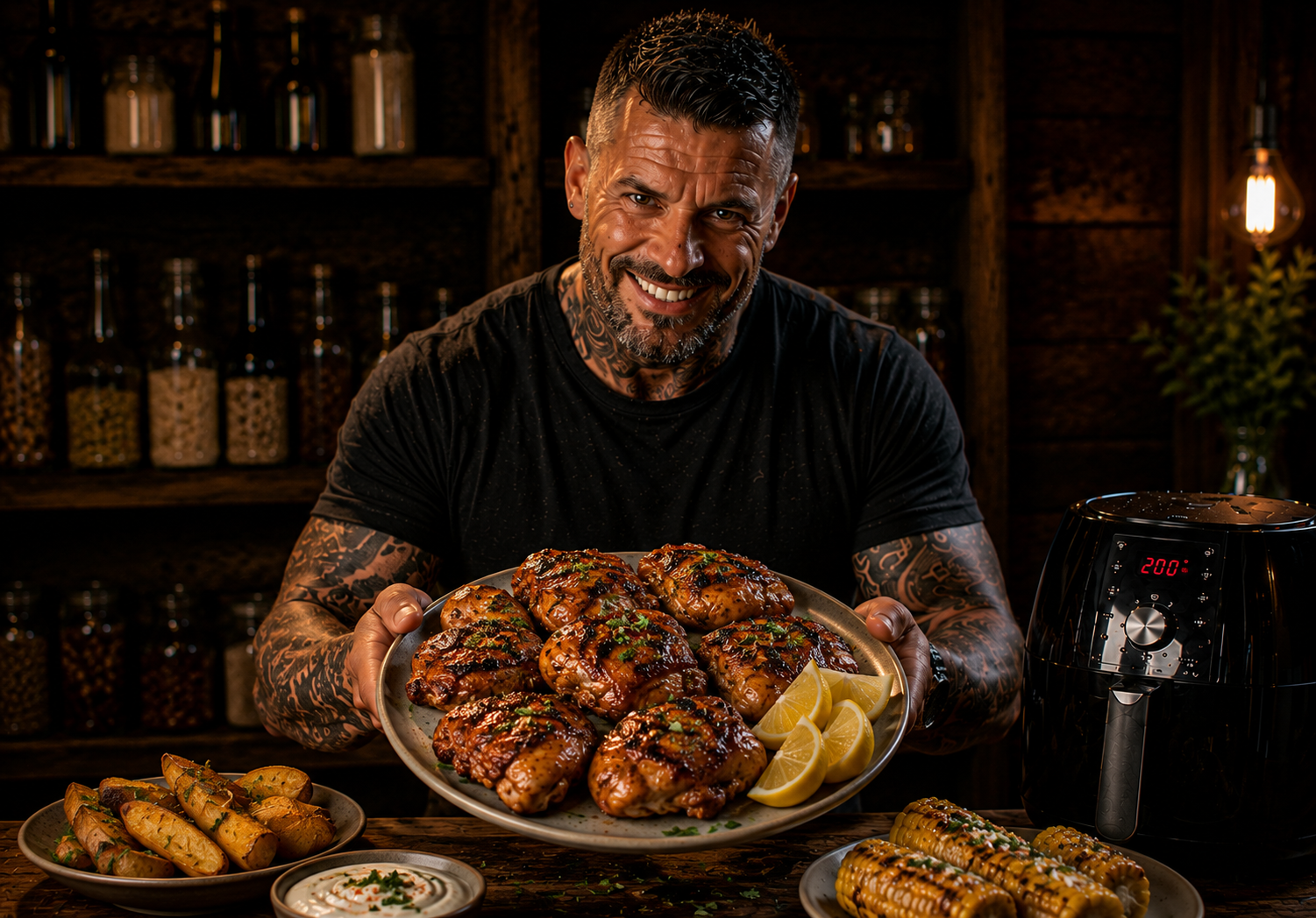 Air-Fryer South African Peri-Peri Chicken Thighs