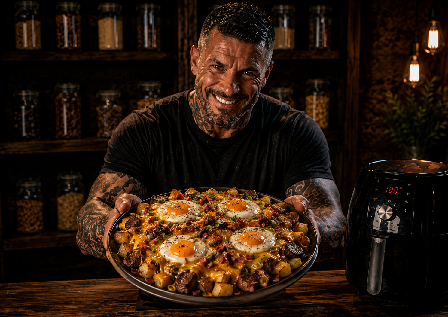 Air-Fryer Steakhouse Breakfast Hash Boxes