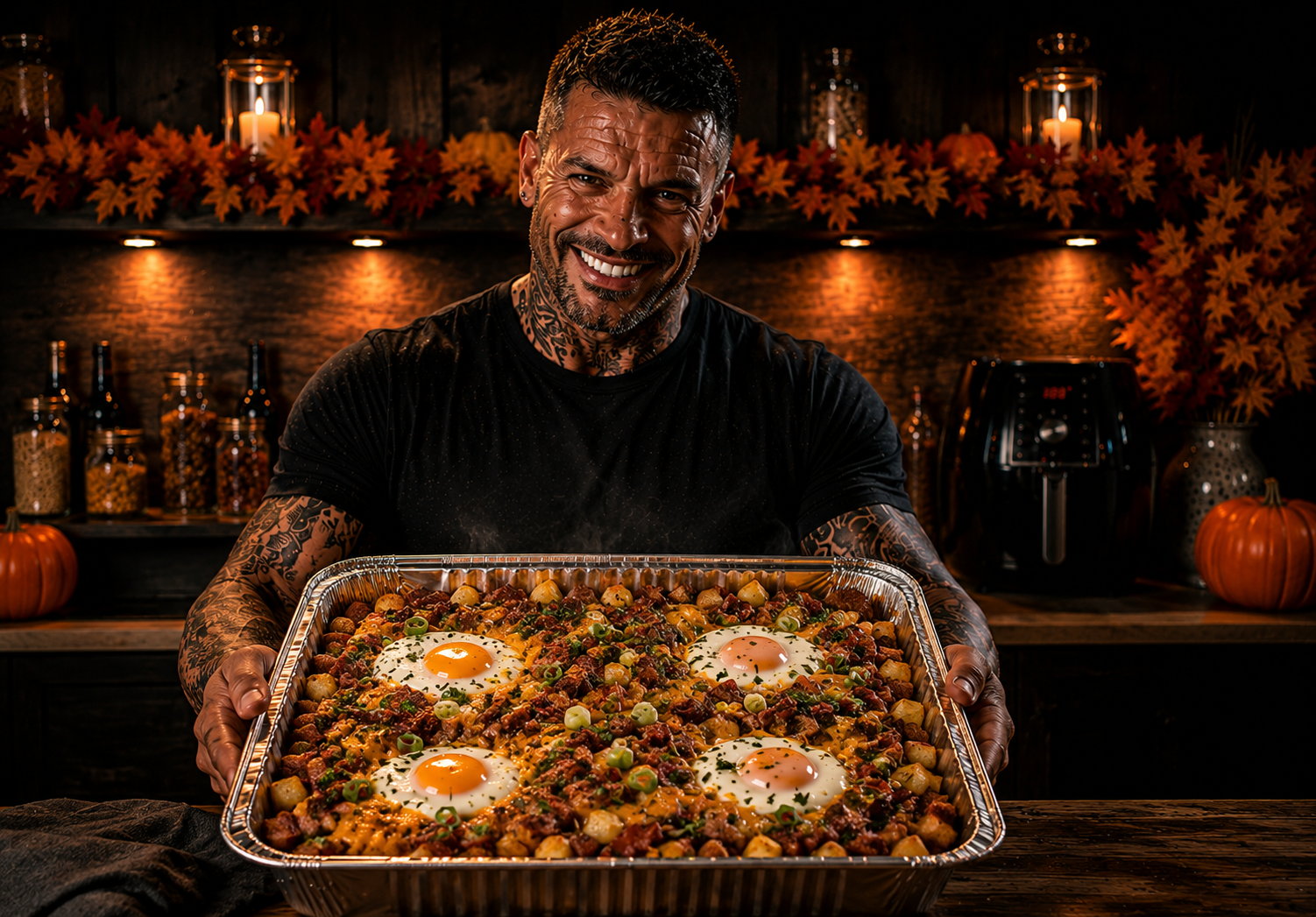 AIR-FRYER THANKSGIVING BREAKFAST HASH BOXES