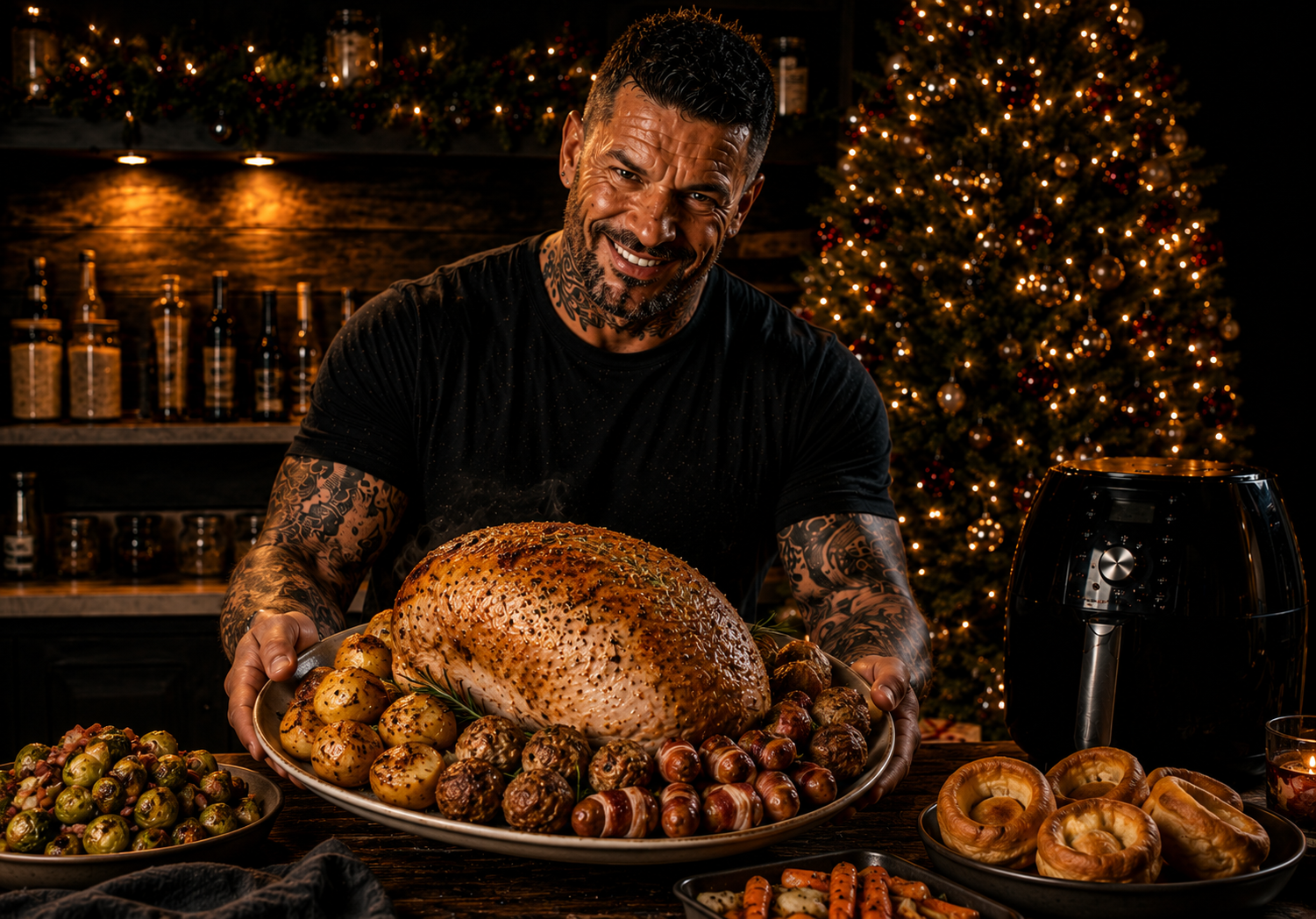 Air-Fryer Turkey Crown Roast Tray