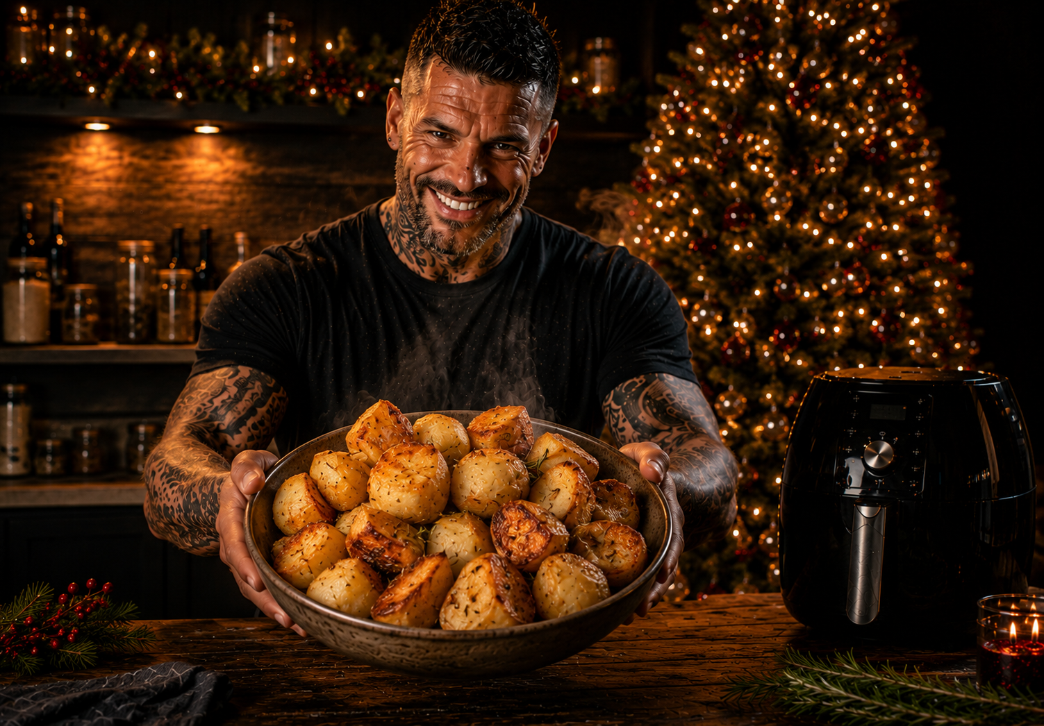 Air-Fryer Ultimate Roast Potatoes