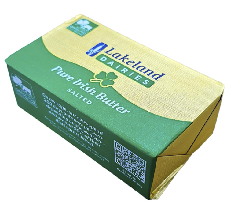 Salted butter for finishing air fryer food