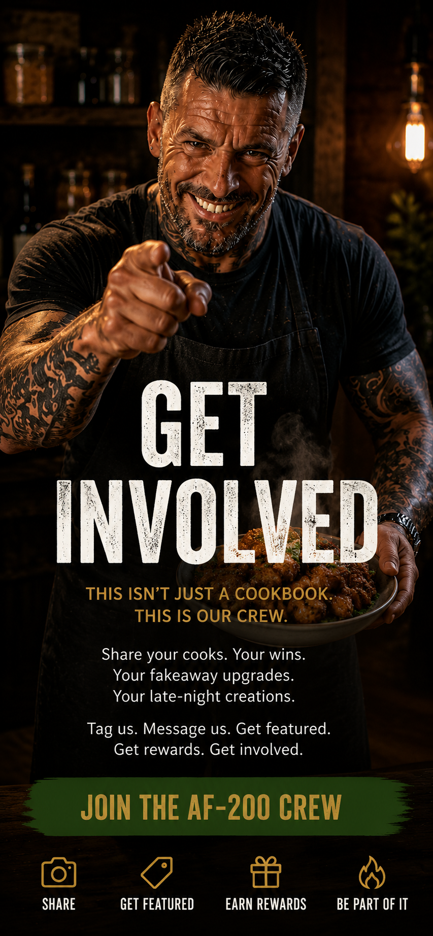 Get Involved – join the AF‑200 crew